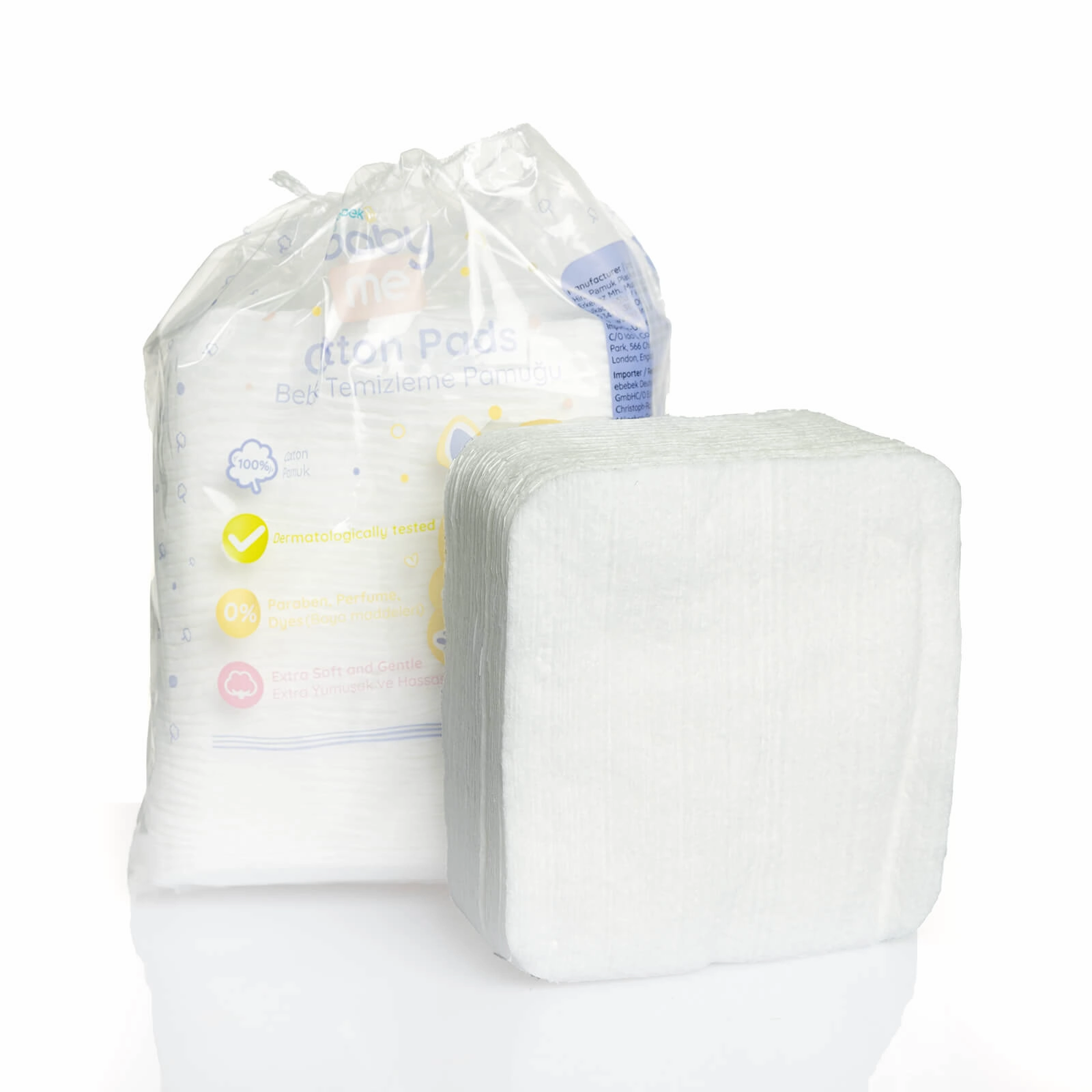 ebebek baby me Cotton Pads 60 pcs