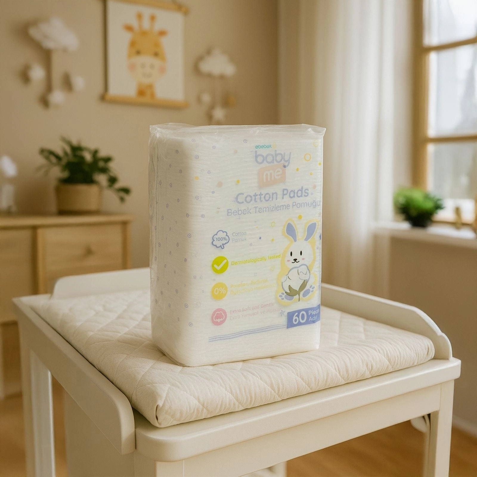 ebebek baby me Cotton Pads 60 pcs