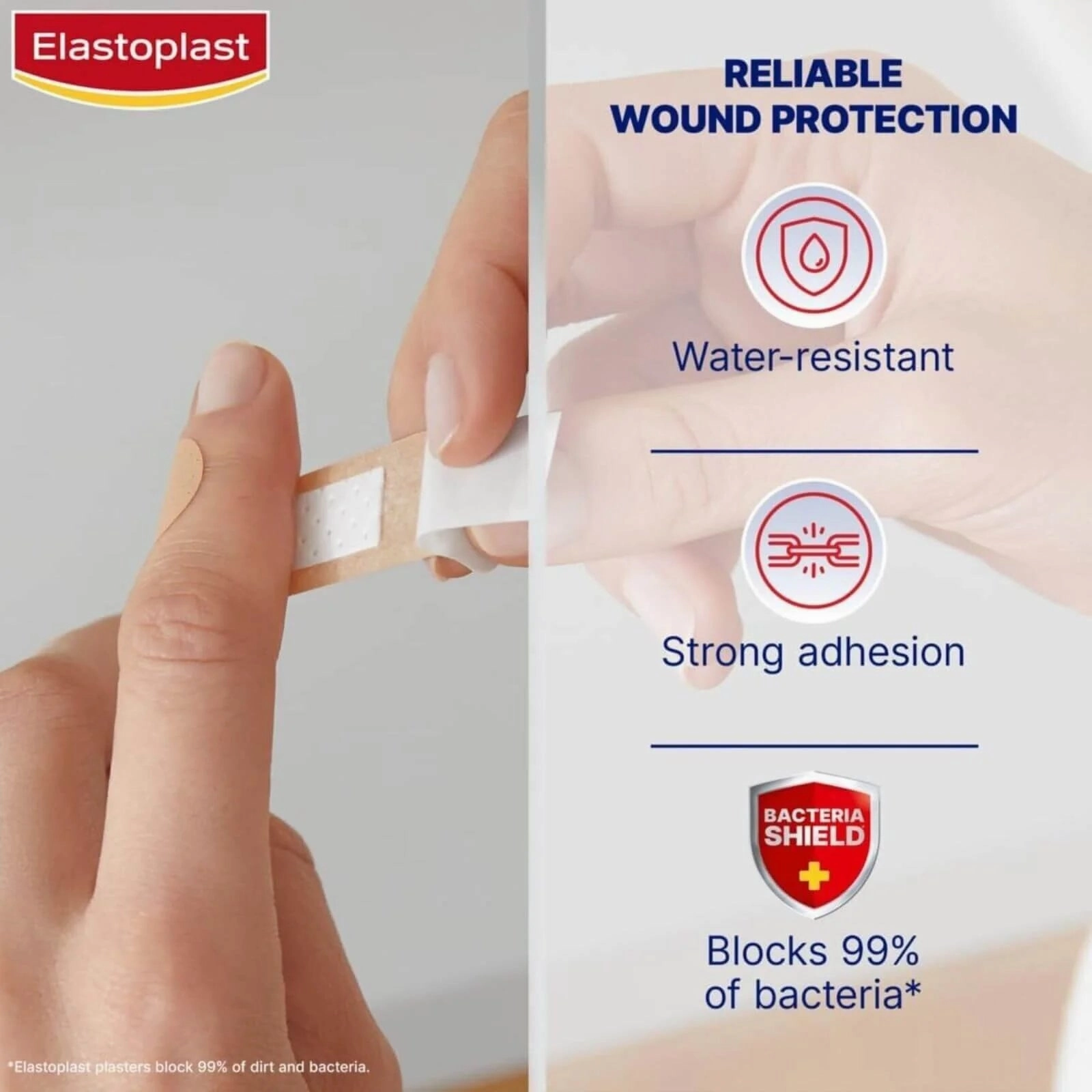 Elastoplast Water Resistant Assorted 10 Strips