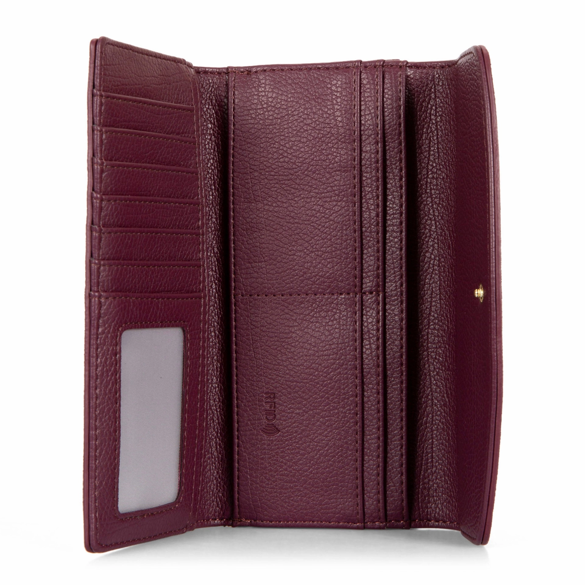 FINAL SALE Katy Large RFID Flap Wallet