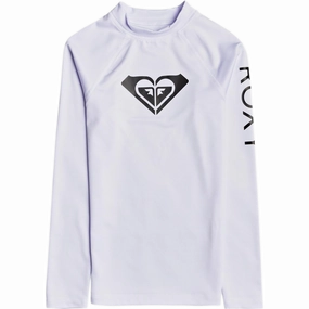 Girl's 8-16 Whole Hearted Long Sleeve Rashguard