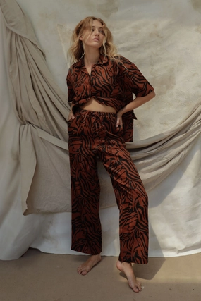 Gita Linen Pant - Bengal