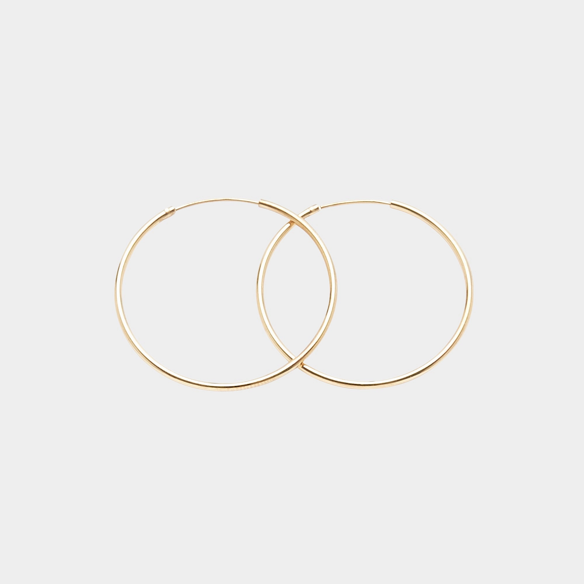 Gold Vermeil Hoops