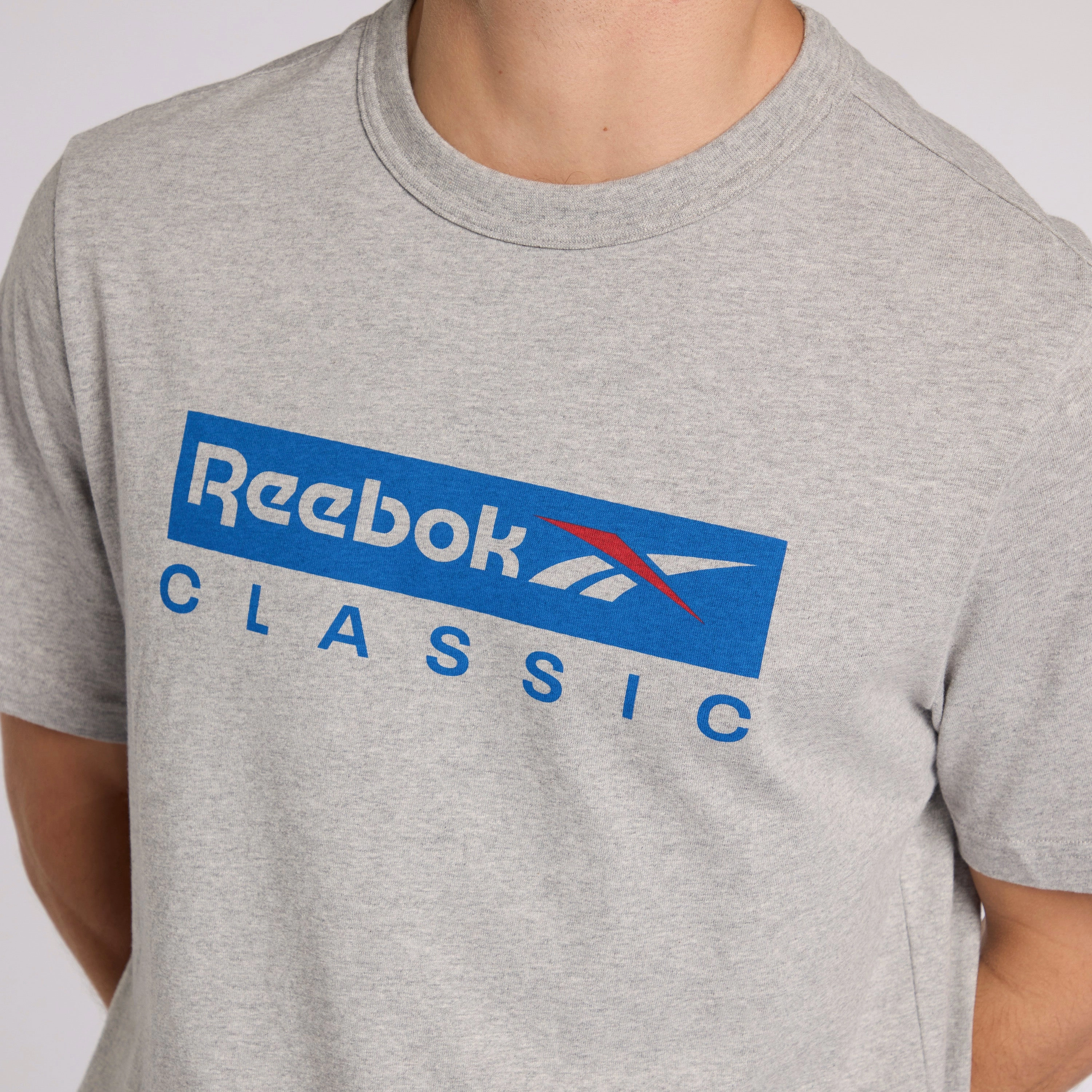 Gs Reebok Classic Ss Medium Grey Heather