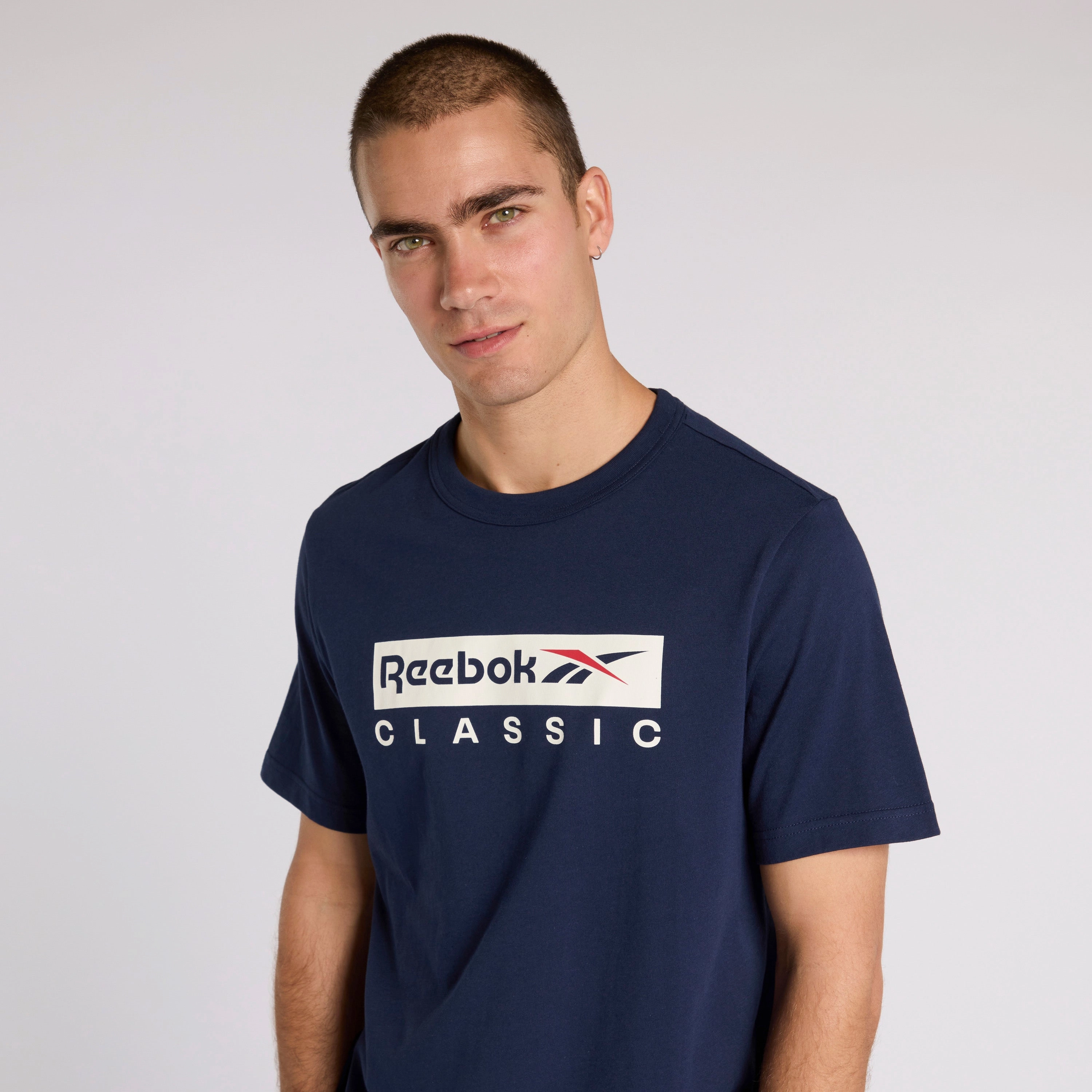 Gs Reebok Classic Ss Vector Navy