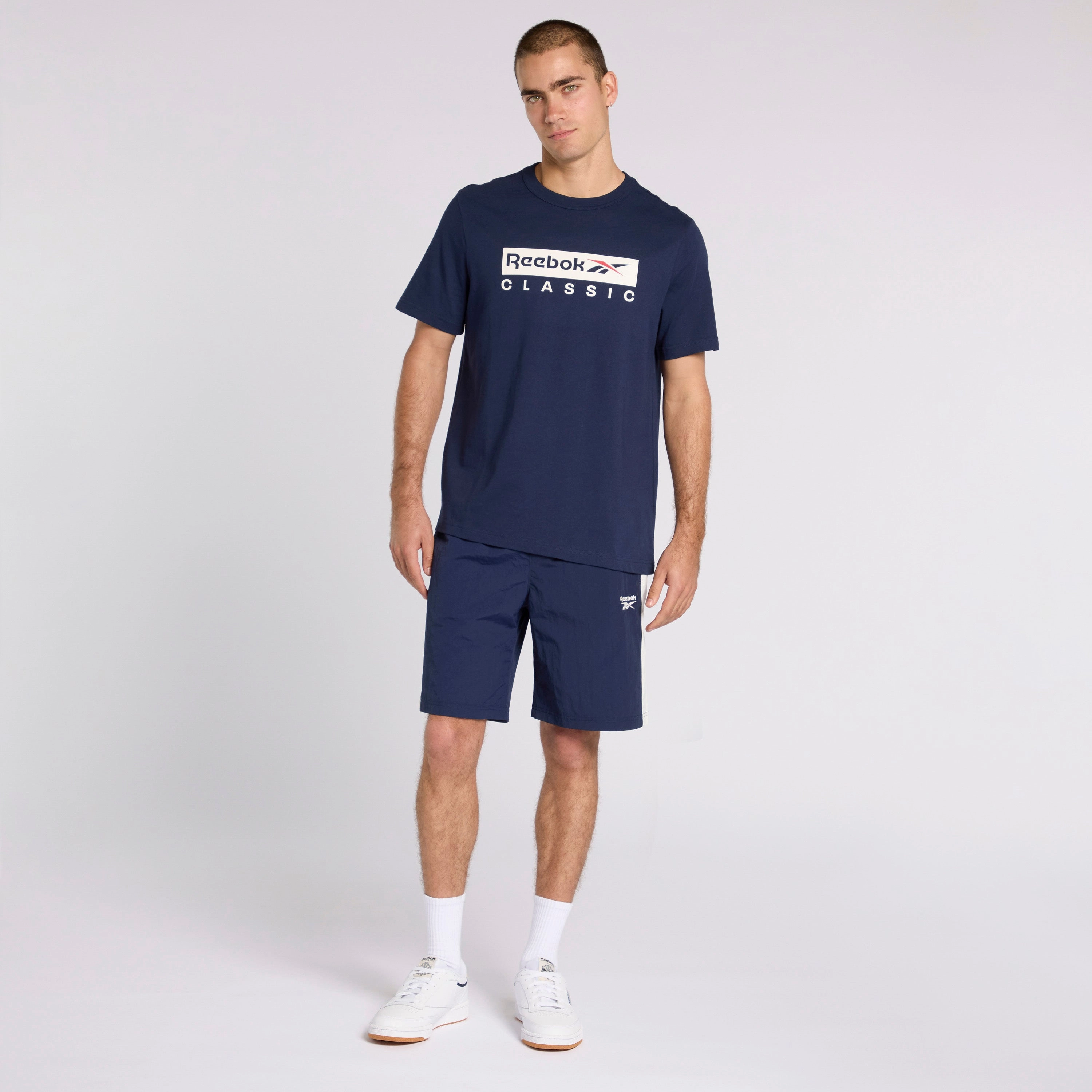 Gs Reebok Classic Ss Vector Navy