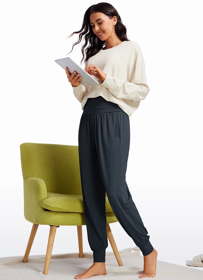 Harem Joggers Pants with Pockets 27''
