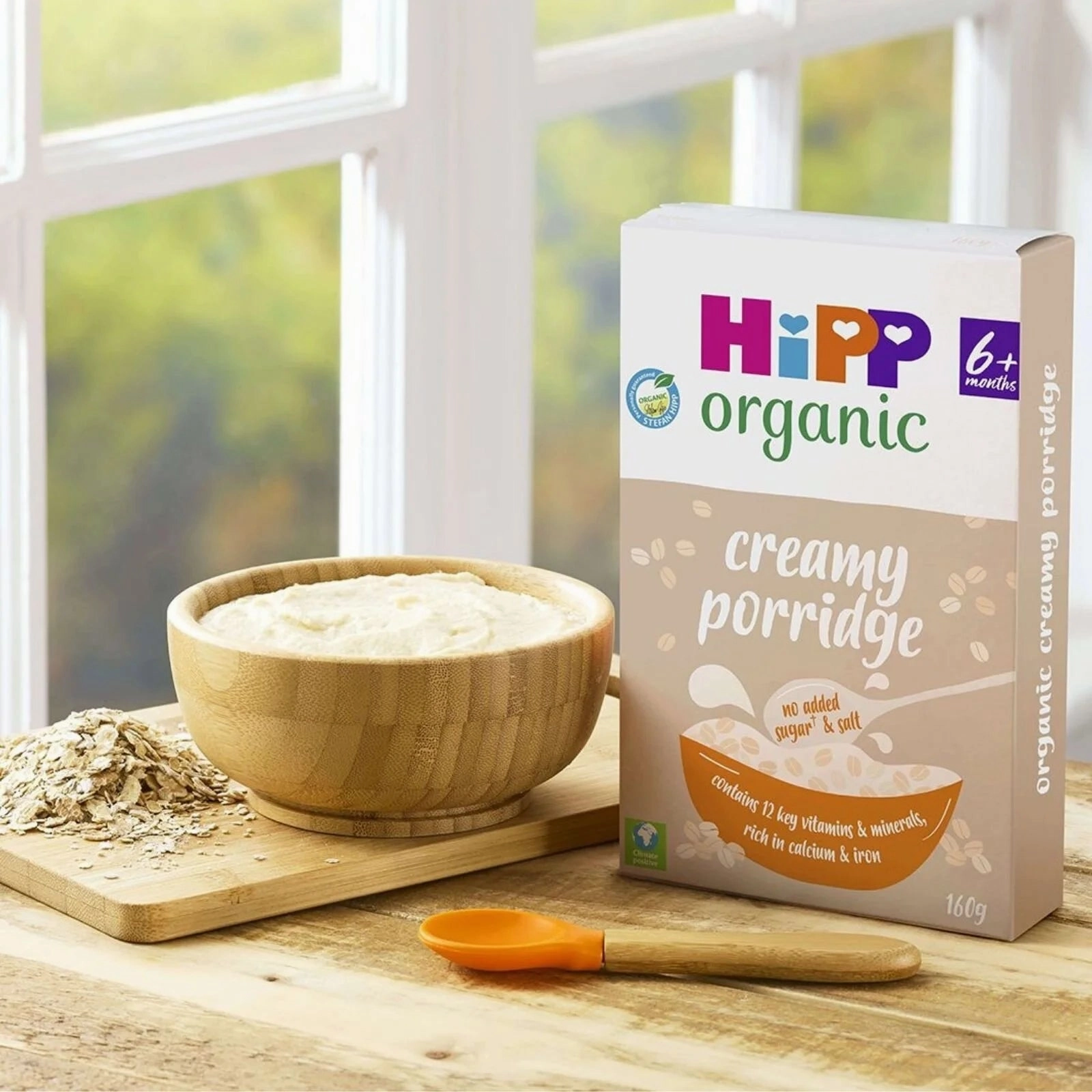 HiPP Organic Creamy Porridge Baby Cereal 6  months 160g