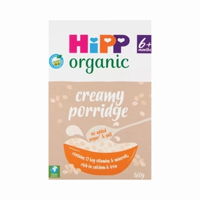 HiPP Organic Creamy Porridge Baby Cereal 6  months 160g
