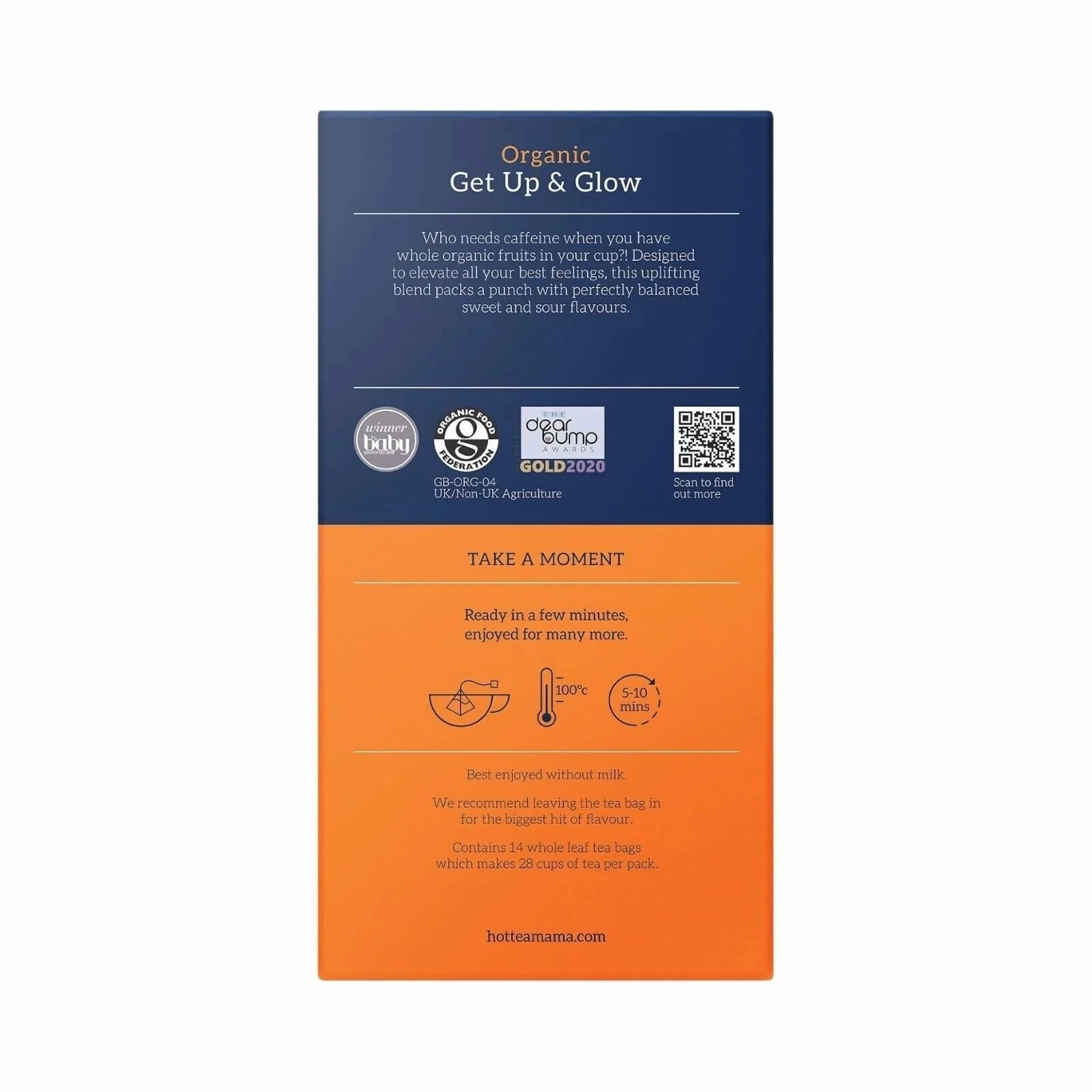 HotTea Mama Organic Get Up & Glow