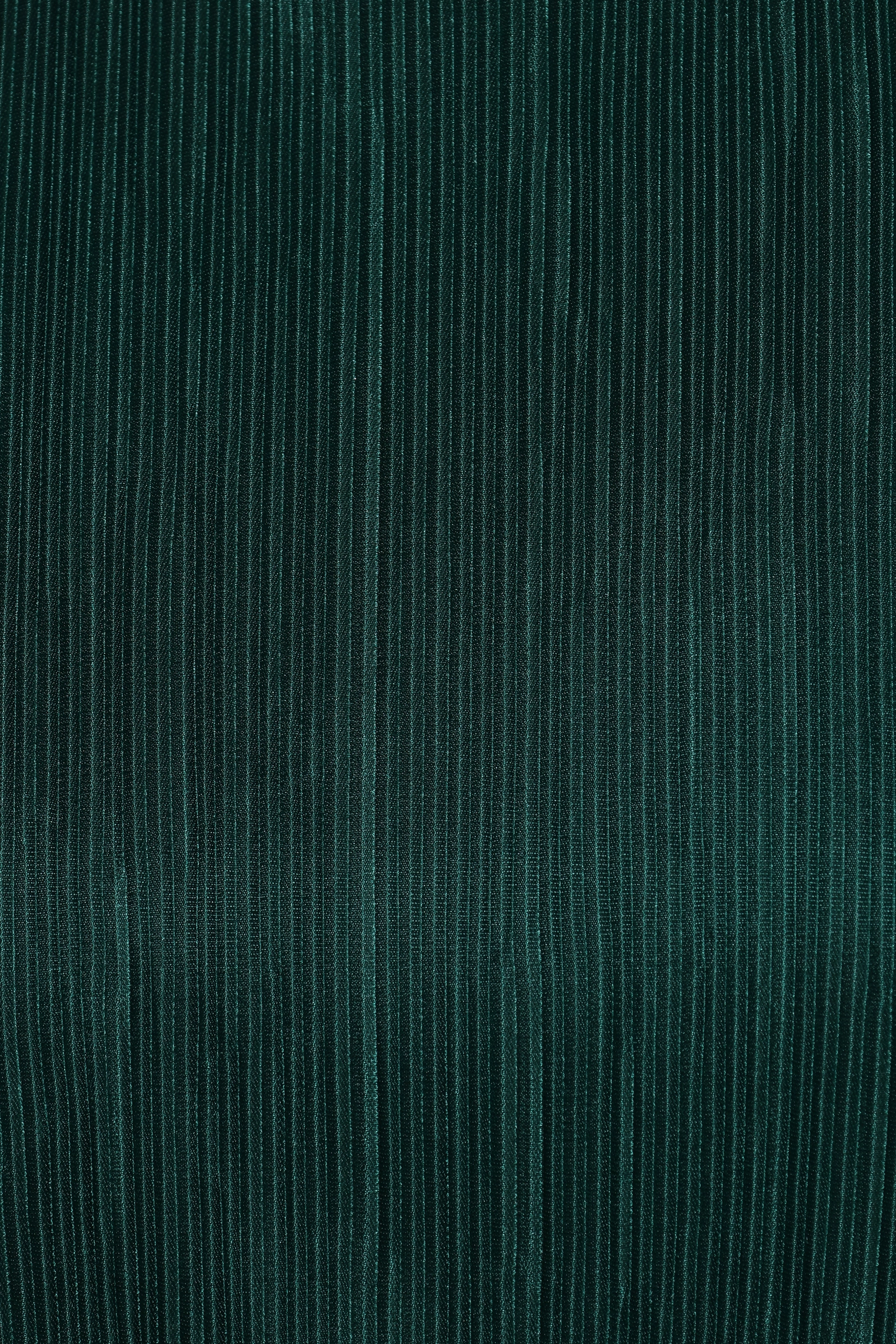 Joy Plisse Mini Dress - Dark Jade
