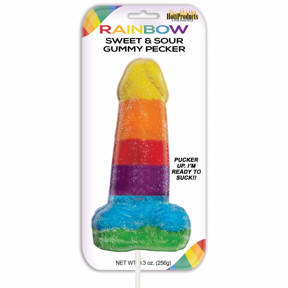 Jumbo Gummy Pecker Lollipop