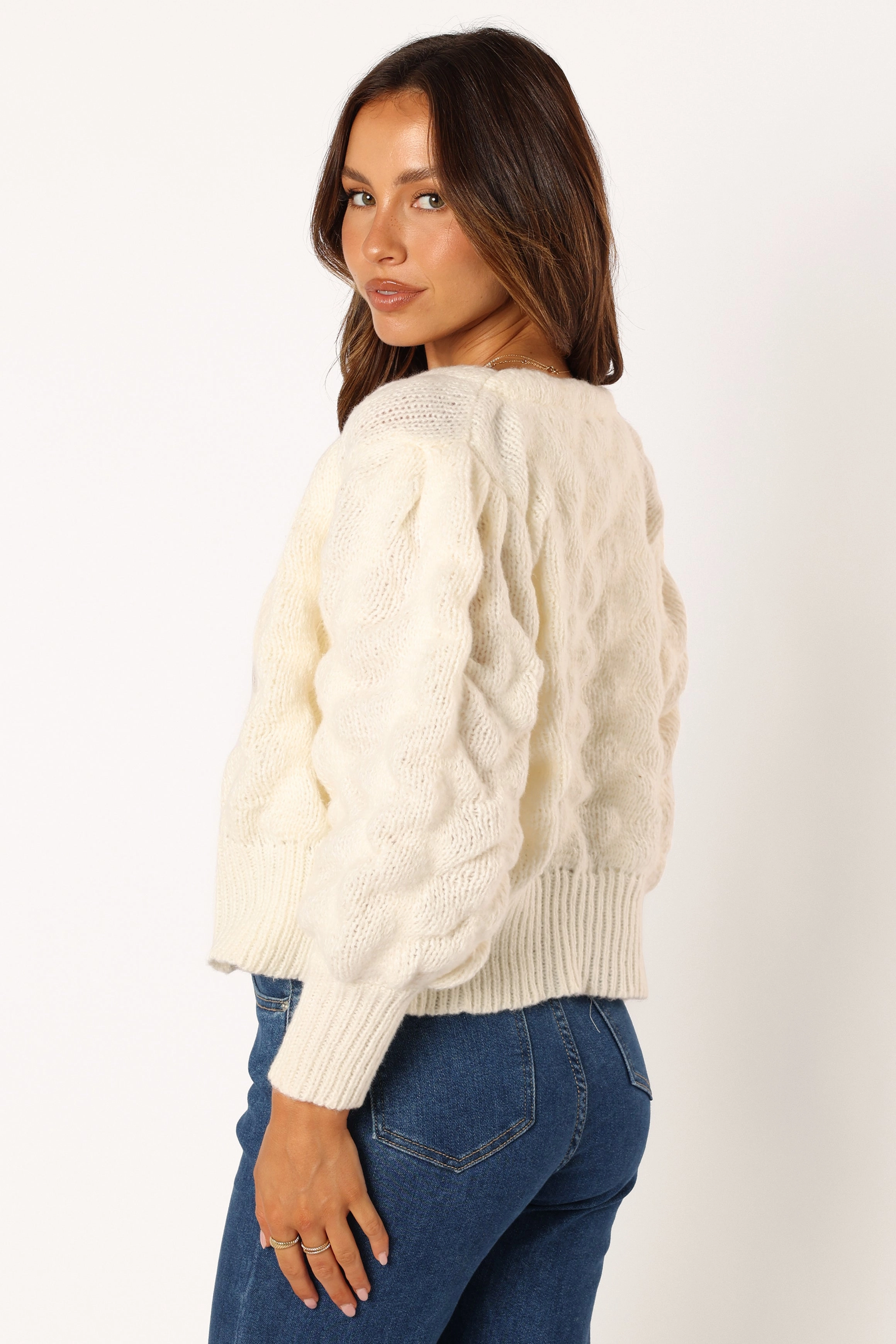 Kenia Cardigan - Ivory