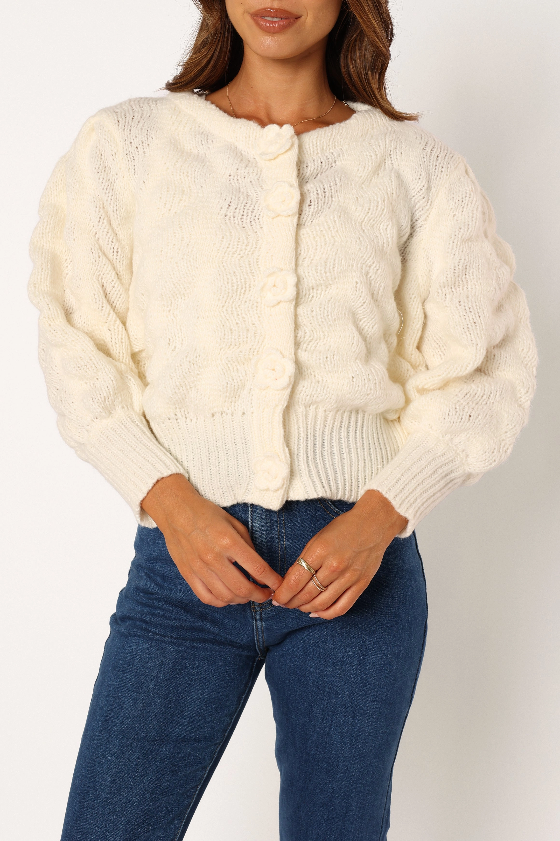 Kenia Cardigan - Ivory