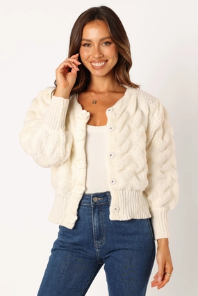 Kenia Cardigan - Ivory