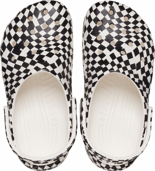Kids' Warped Checker Classic Clog