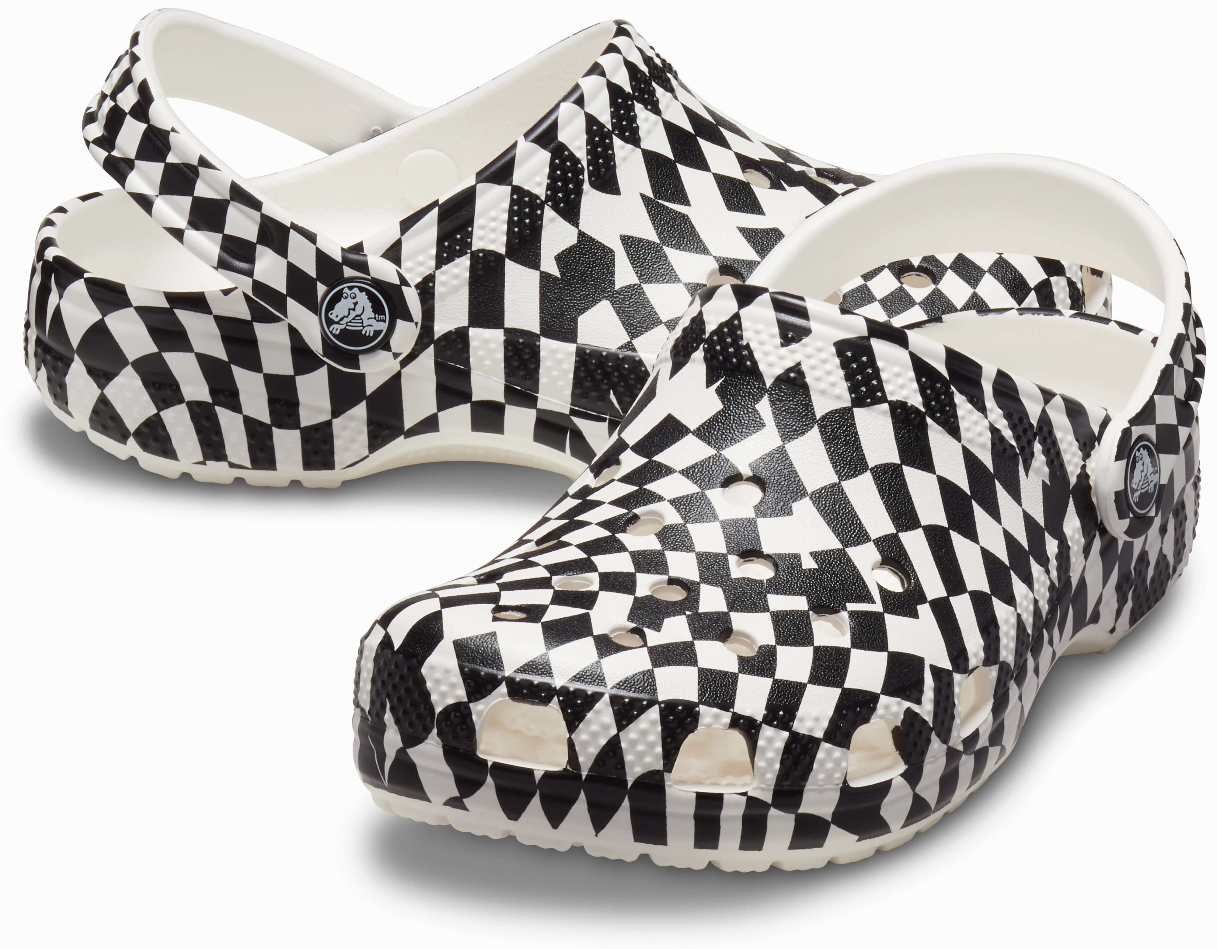 Kids' Warped Checker Classic Clog