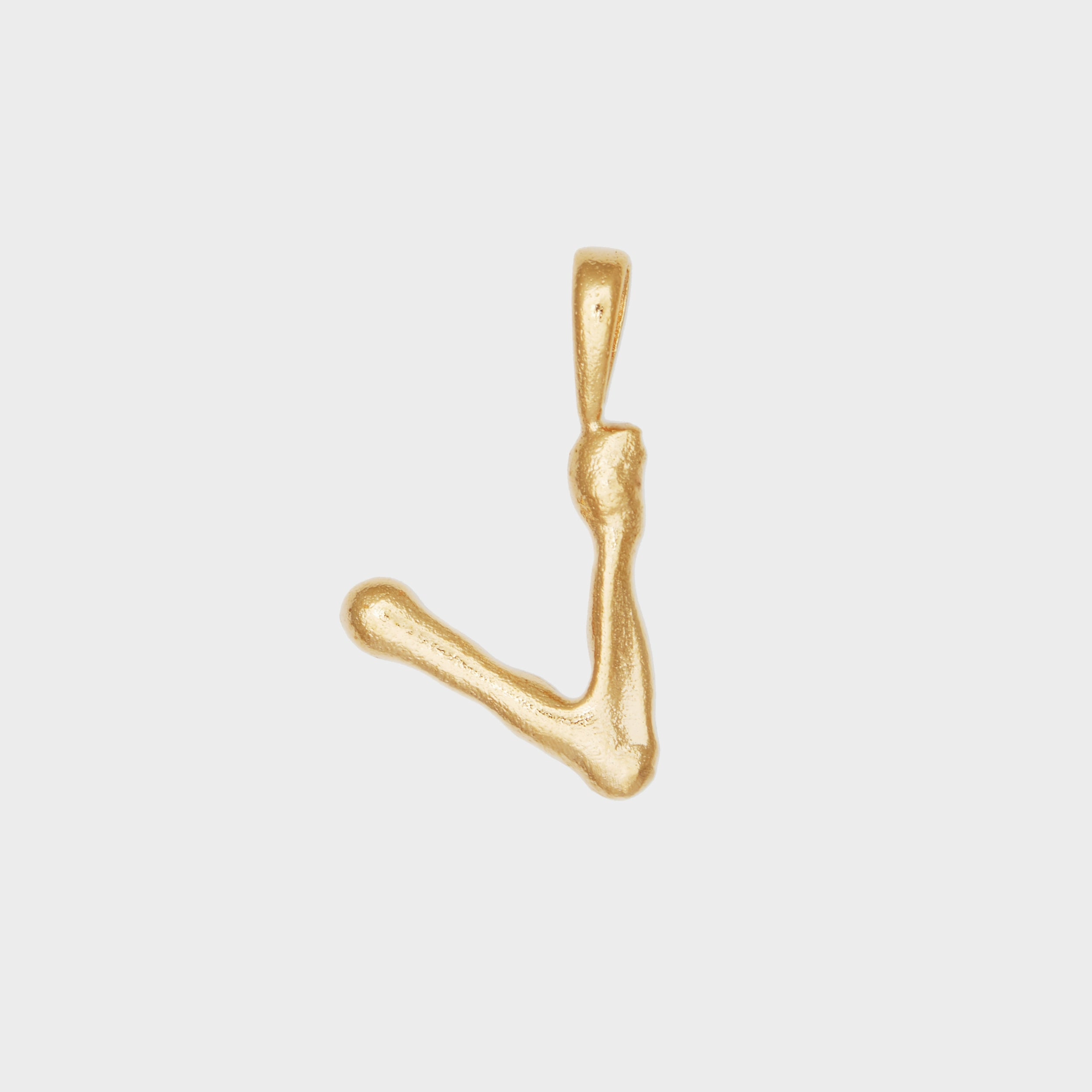 L'alphabet Corde Necklace in Gold