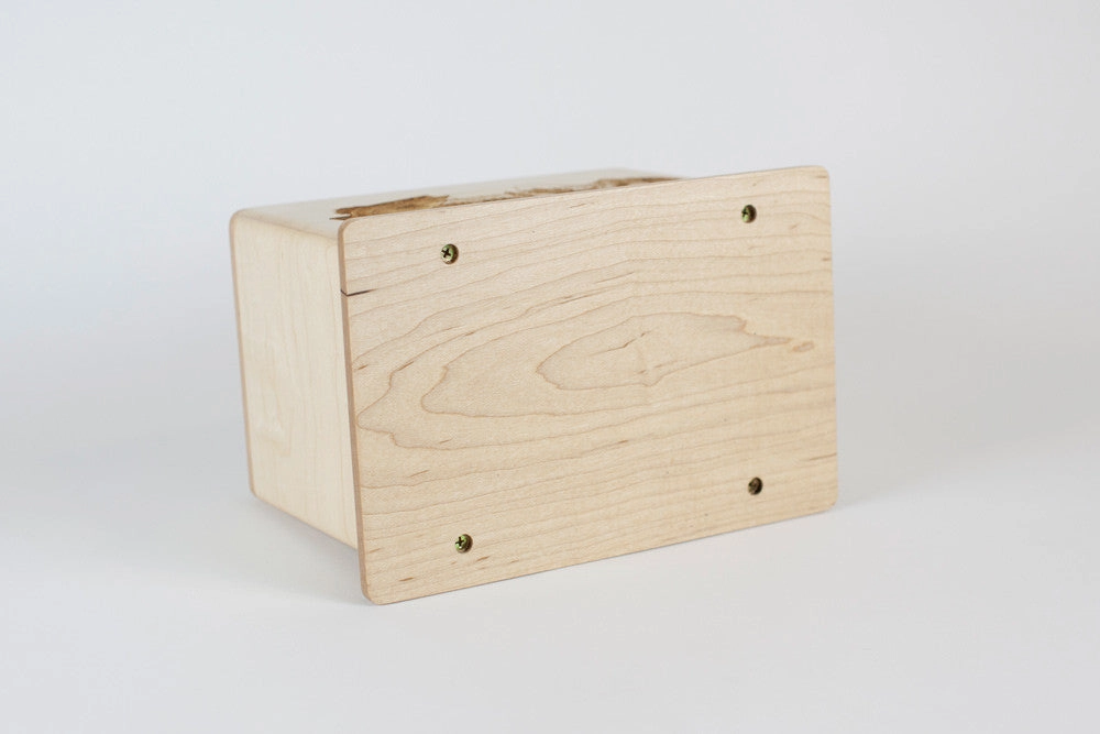 Laser Carved Wood Cremation Urn - Walleye Fish (Made in USA)