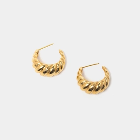 Laëtitia Hoops in Gold