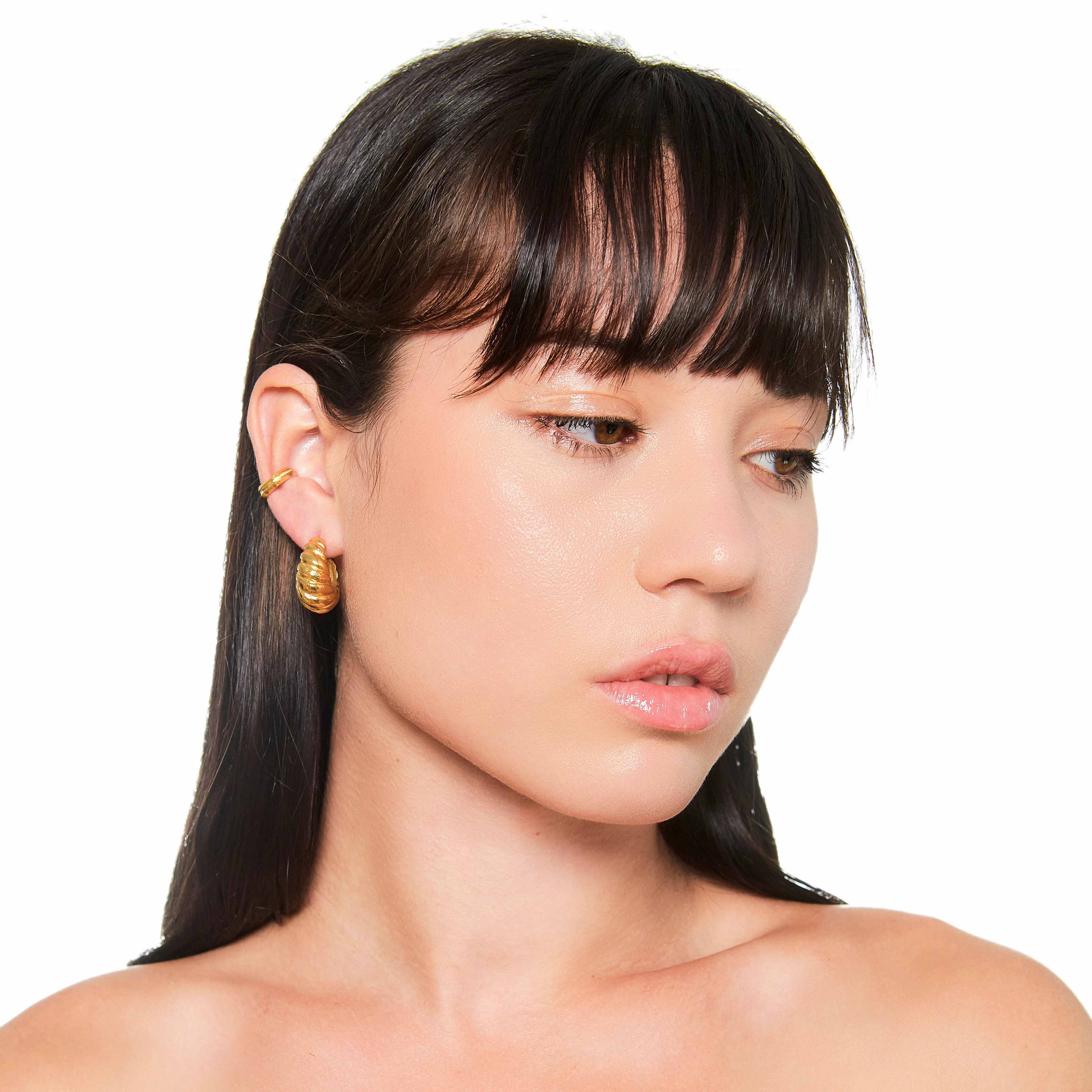 Laëtitia Hoops in Gold