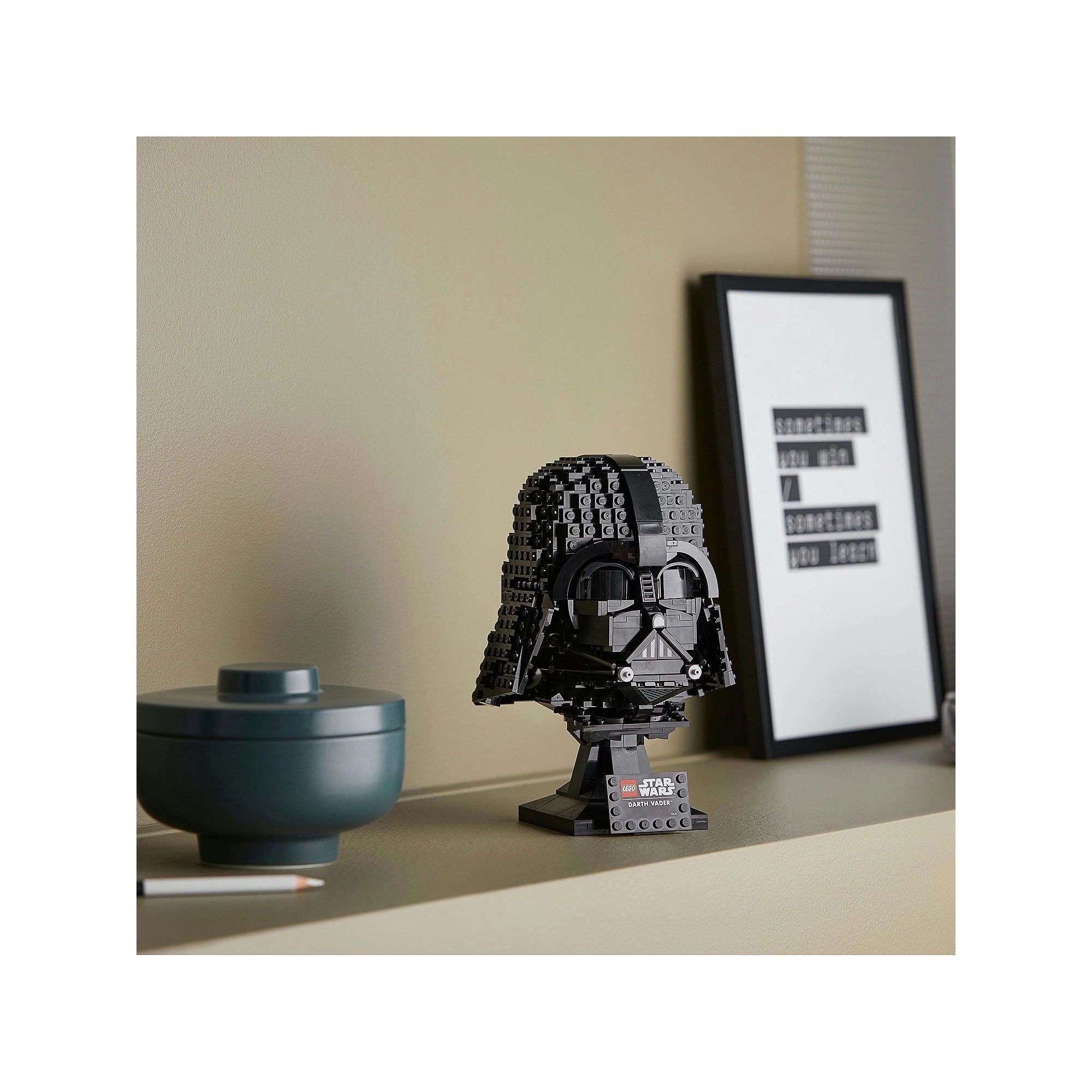 LEGO 75304 Star Wars Darth Vader Helmet Collectible Building Kit (834 Pieces)