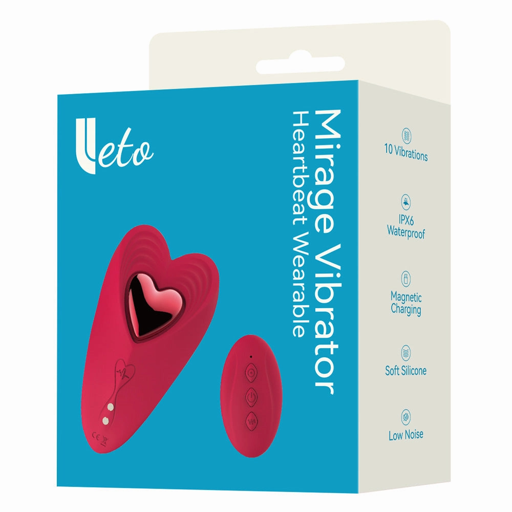 Leto Mirage Heartbeat App-Compatible Panty Vibrator
