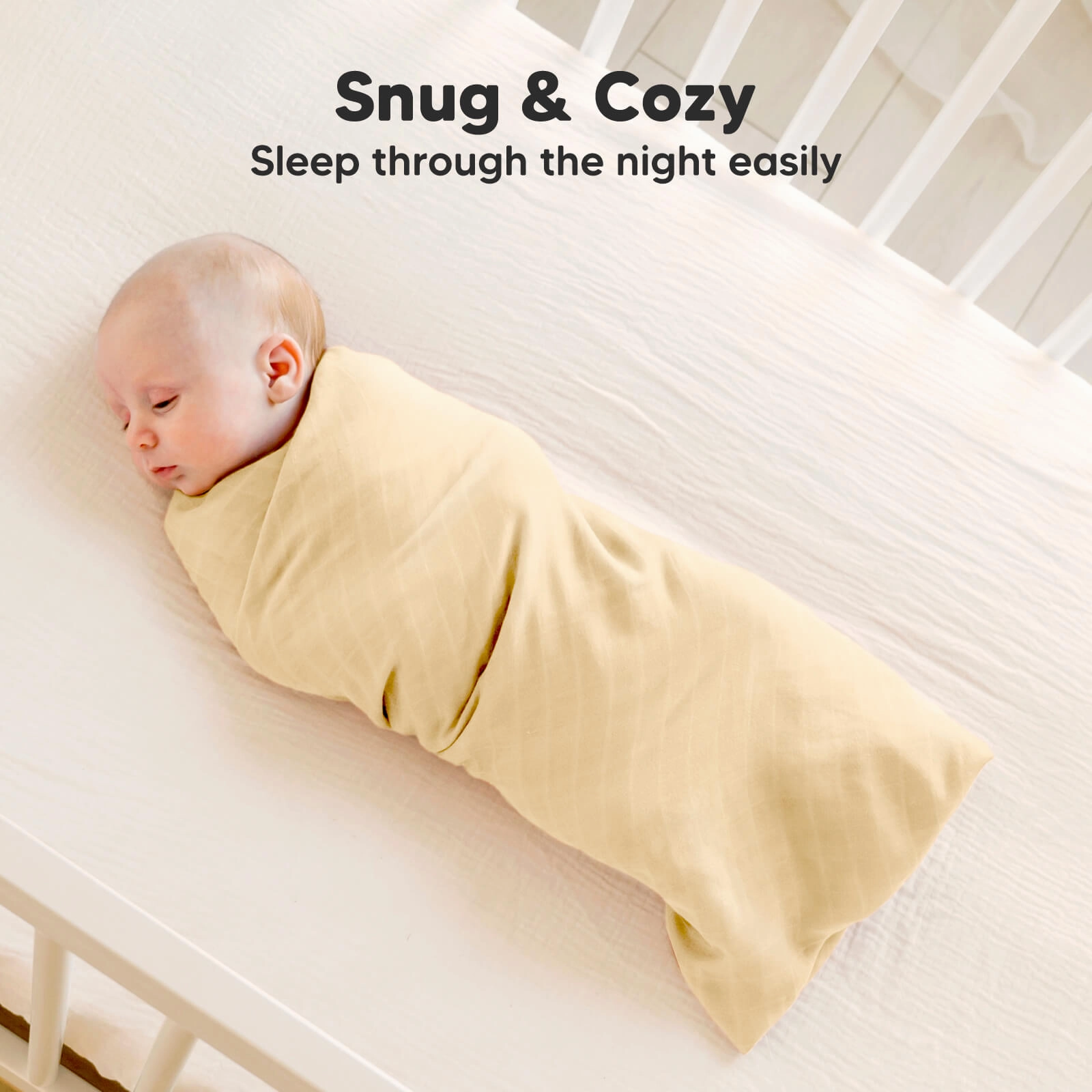 Lumi Muslin Swaddle Blankets (Mirage)