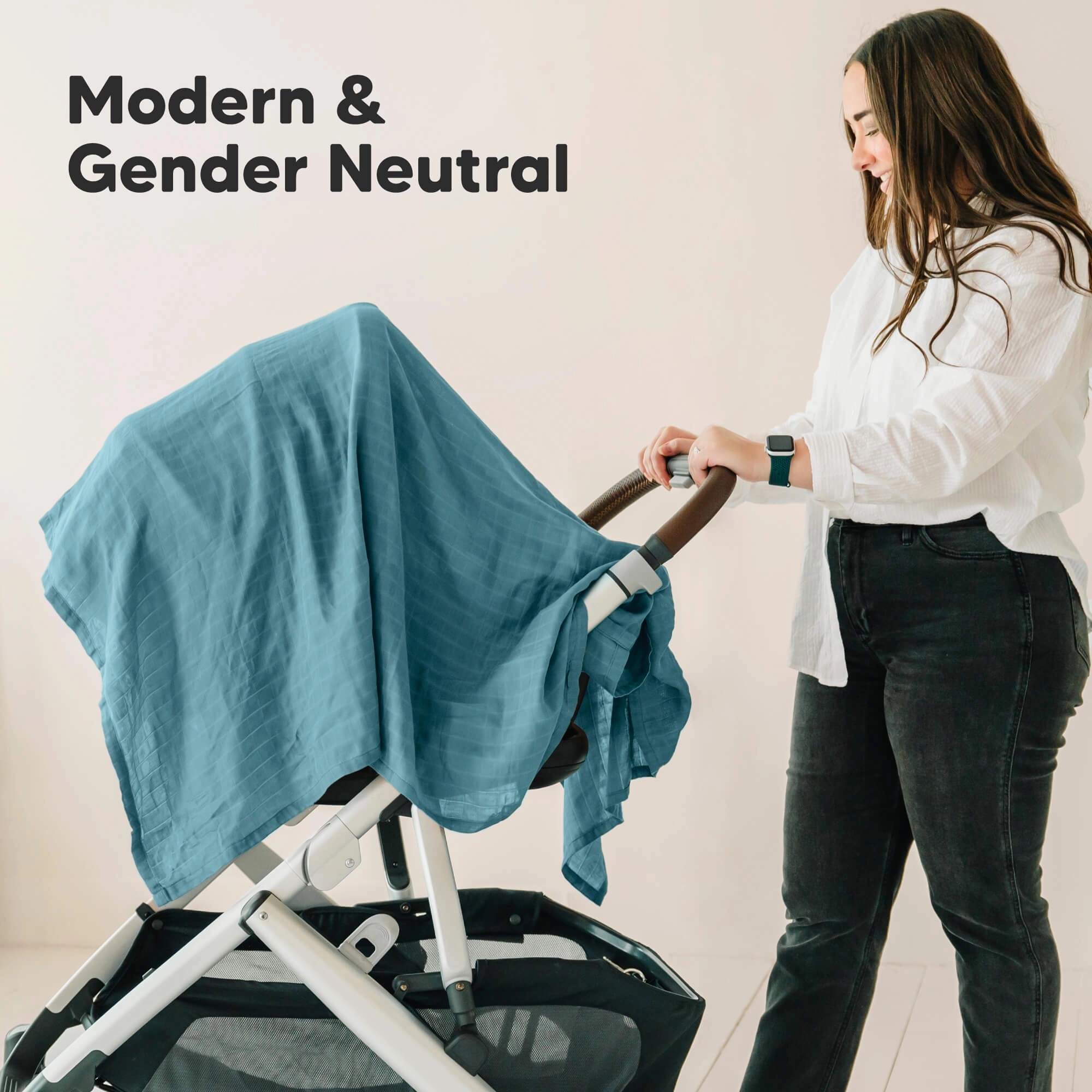 Lumi Muslin Swaddle Blankets (Nimbus)