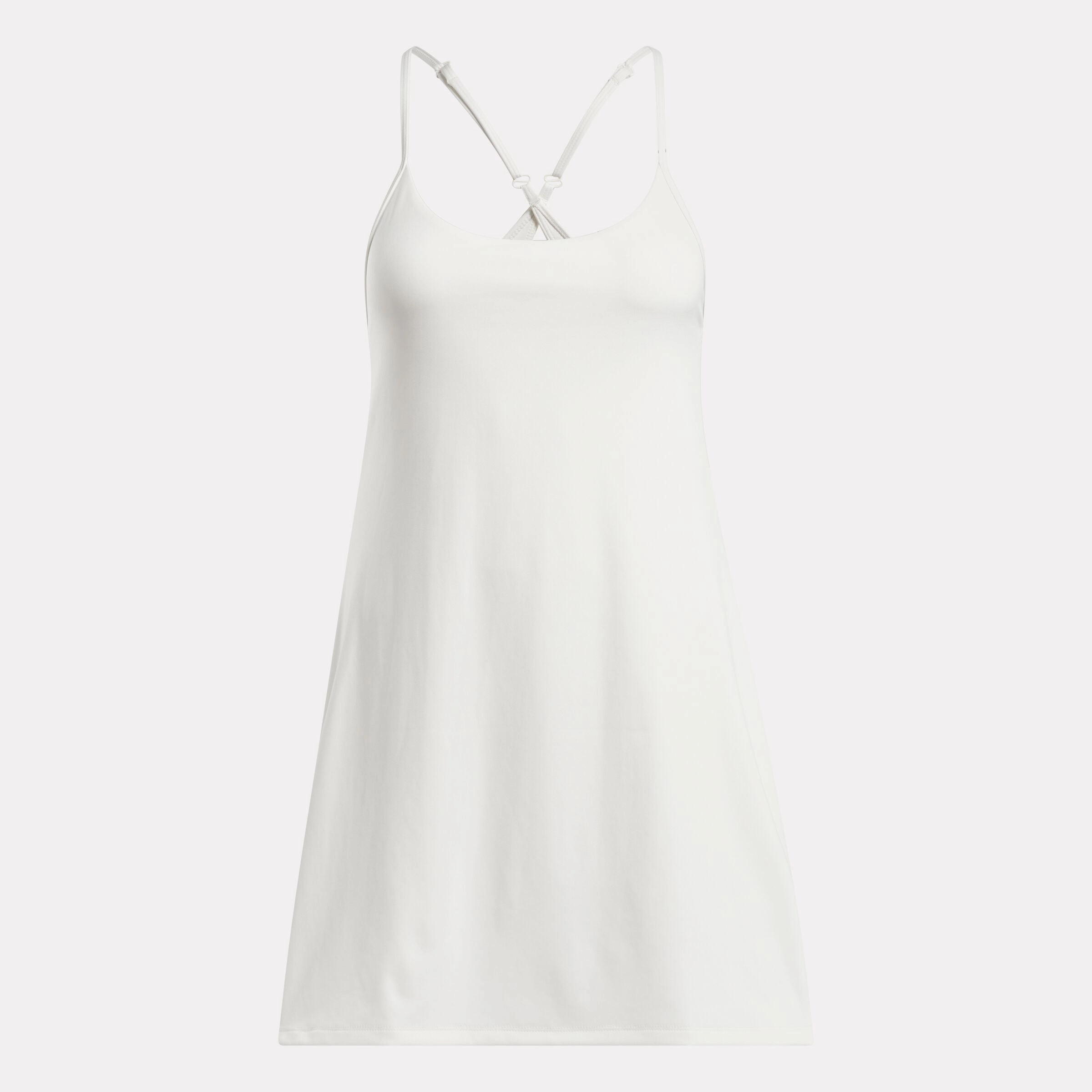 Lux Strappy Dress Chalk