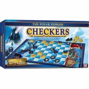 MasterPieces  The Polar Express Checkers Board Game