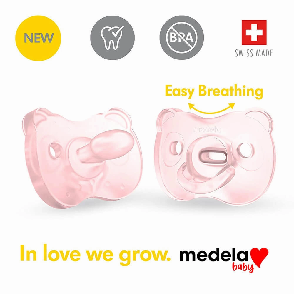 Medela Soother Plus with Steribox Soft Silicone Duo