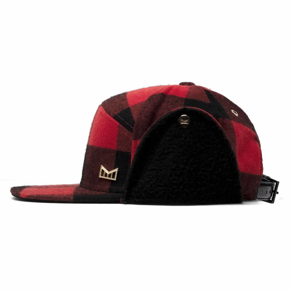 Melin Trenches Icon Lumberjack Thermal Golf Cap Red/Black - FW18 Men
