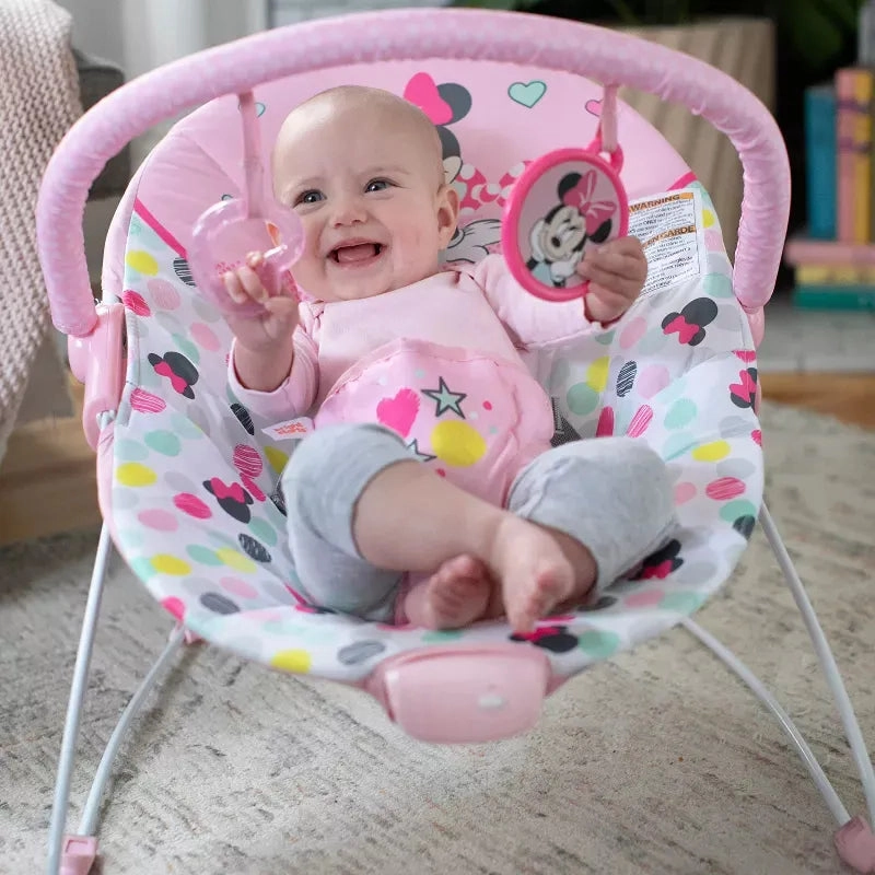 Minnie Mouse Spotty Dotty Vibrating Bouncer