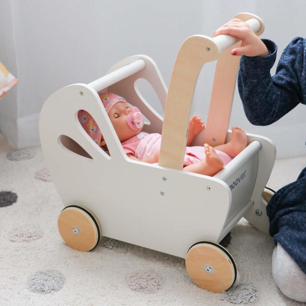 Moover Toys Essentials Dolls Pram Off White
