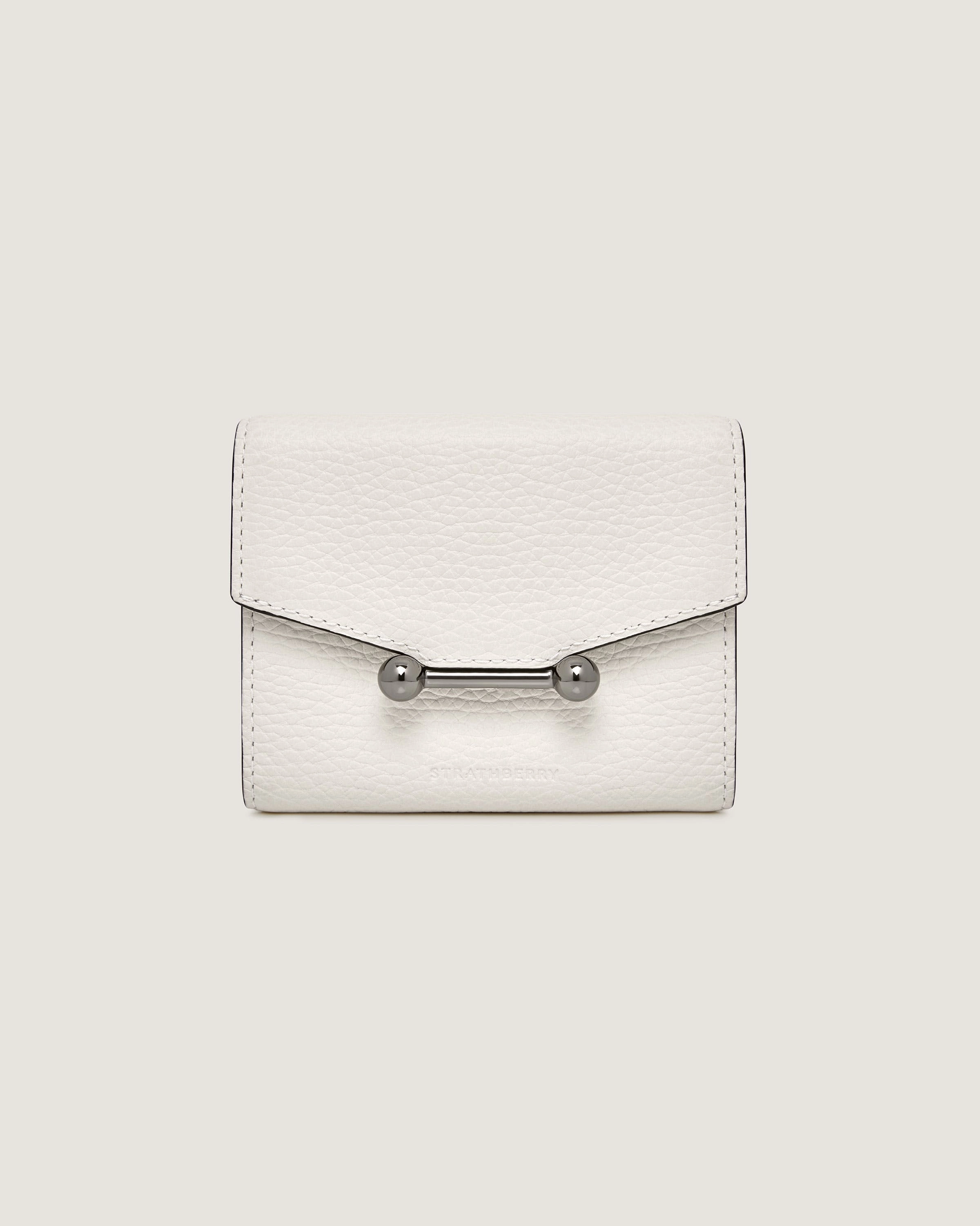 Mosaic Trifold Wallet - White