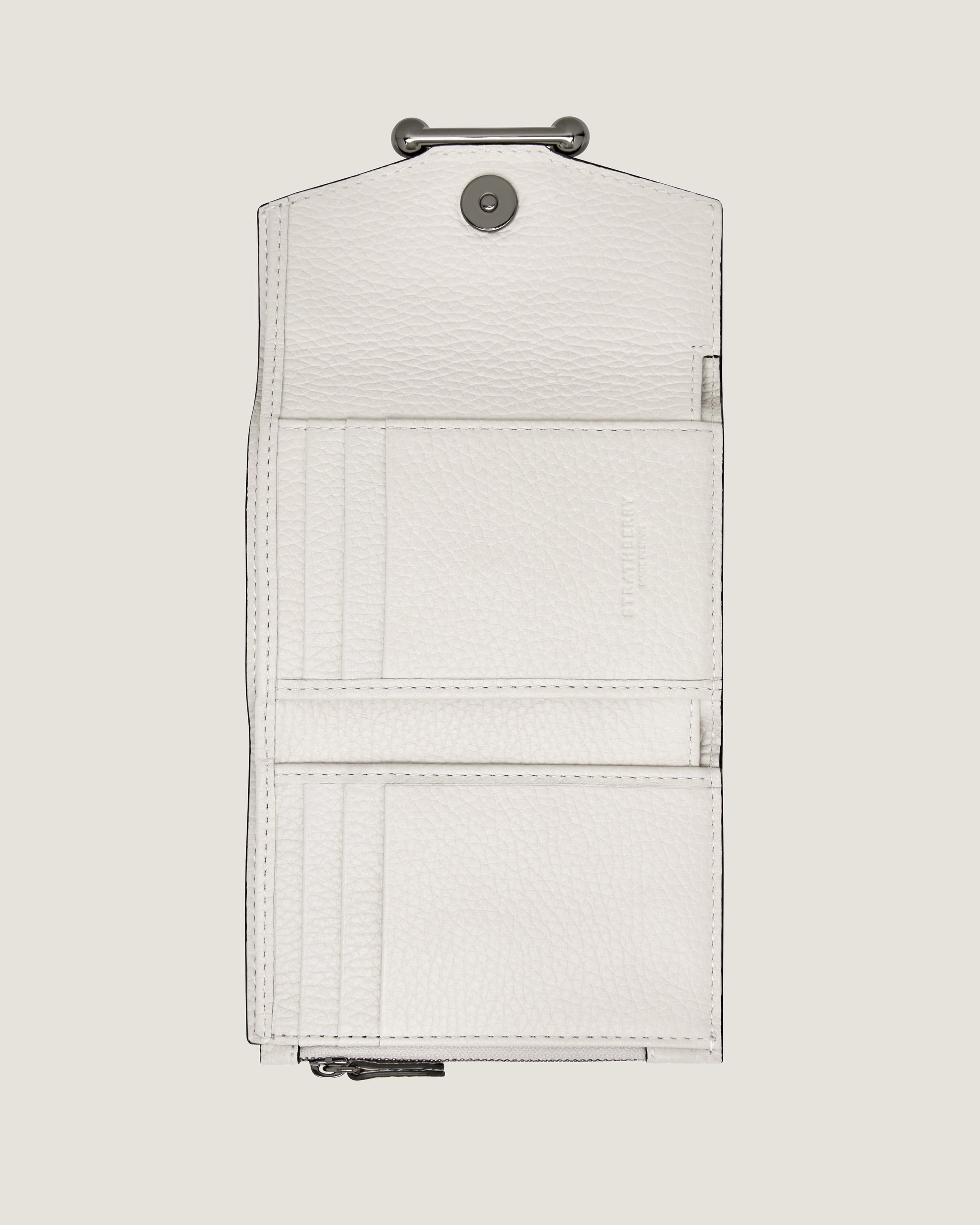 Mosaic Trifold Wallet - White