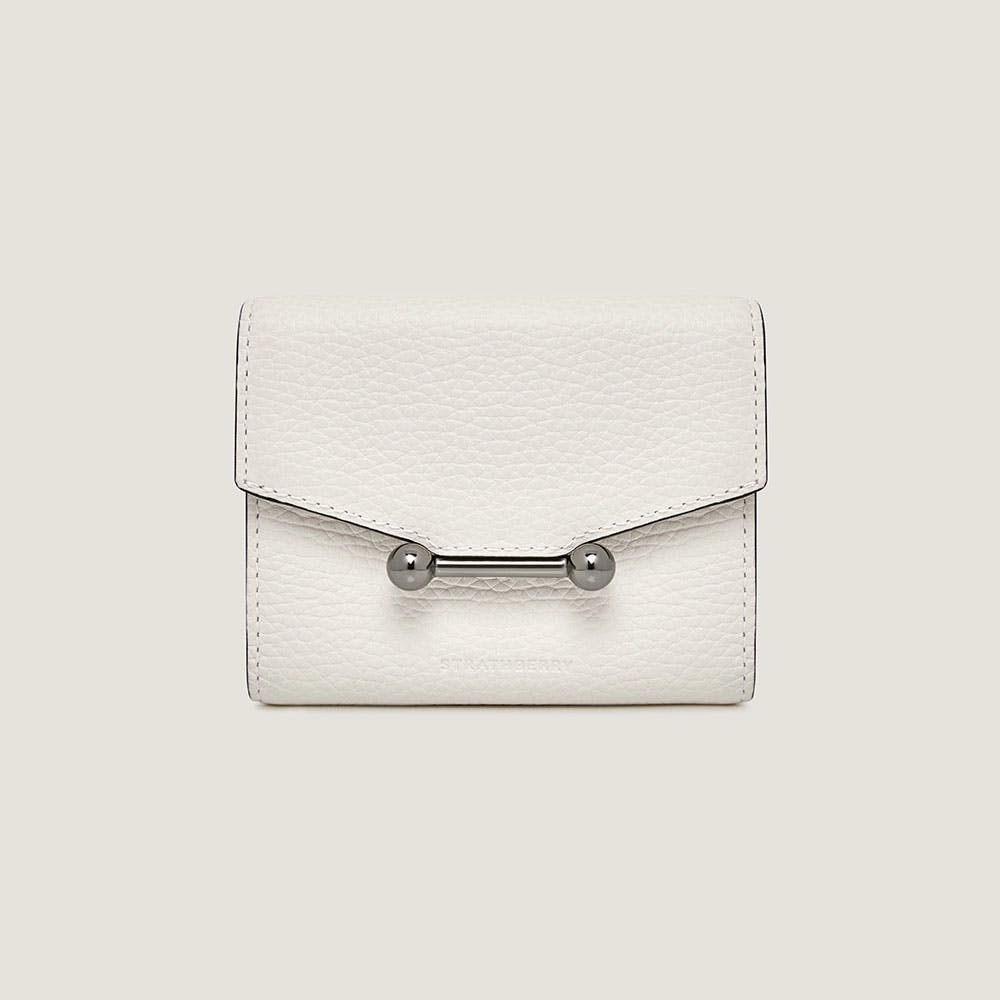 Mosaic Trifold Wallet - White