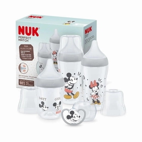 NUK Anti-Colic Perfect Match Starter Set Pack of 4 - Mickey