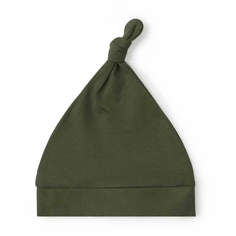 Organic Knotted Beanie VARIOUS COLOURS