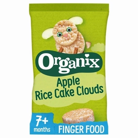 Organix Apple Rice Cake Clouds 7  months 40g