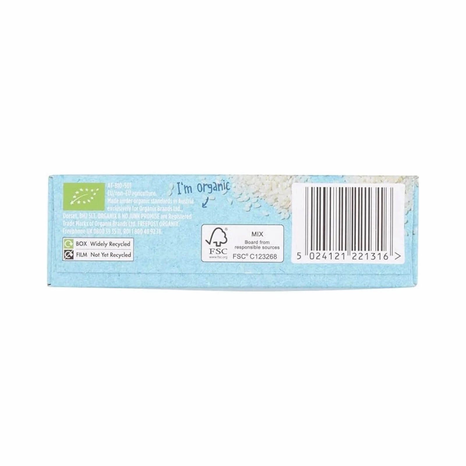 Organix Baby Rice 6  months 100g