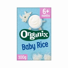Organix Baby Rice 6  months 100g
