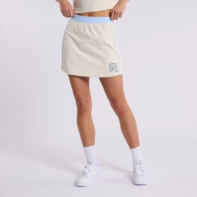 Ov Mini Skirt Alabaster/ Soft Blue