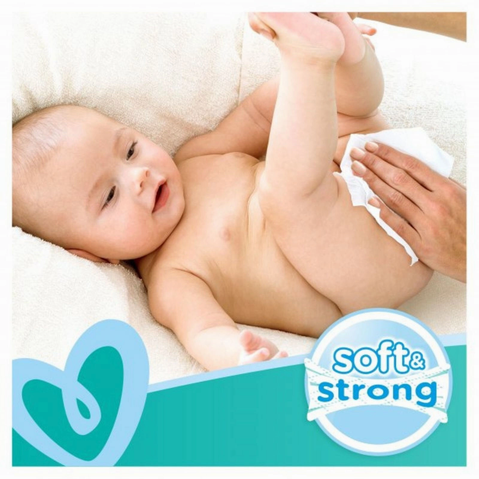 Pampers Baby Wipes Scented 4x52s