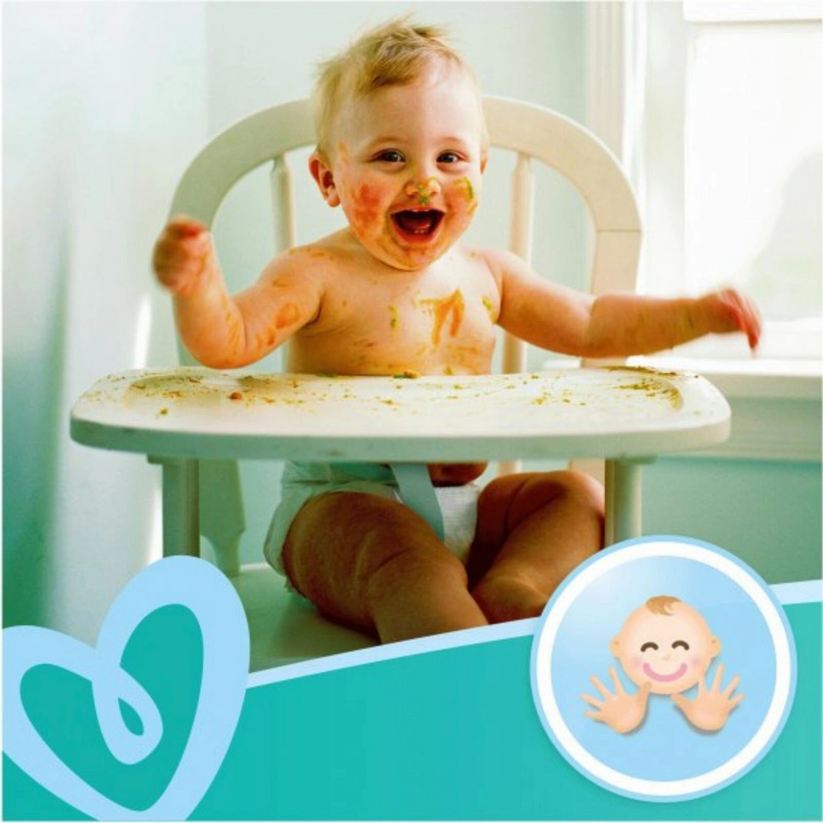 Pampers Baby Wipes Scented 4x52s
