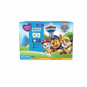 Parent's Choice B0200948 3T/4T Paw Patrol Training Pants for Boys, 86ct