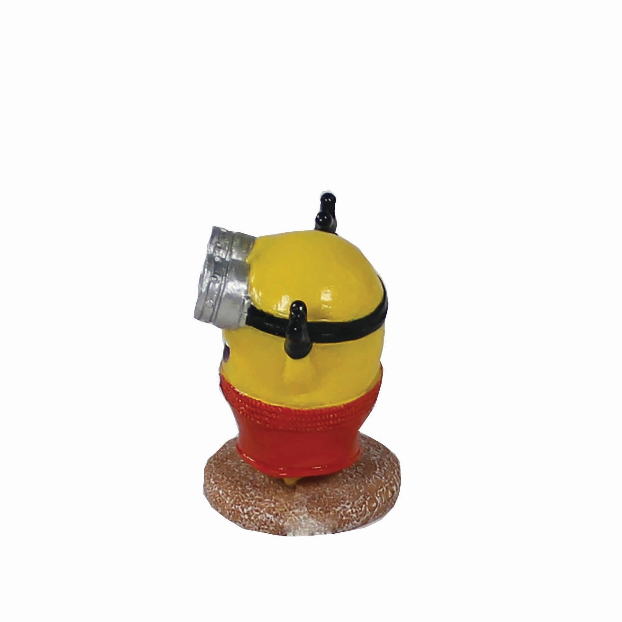 Penn-Plax Minions Officially Licensed Fish Tank and Aquarium Ornament – Beach Buddy Bob - Small