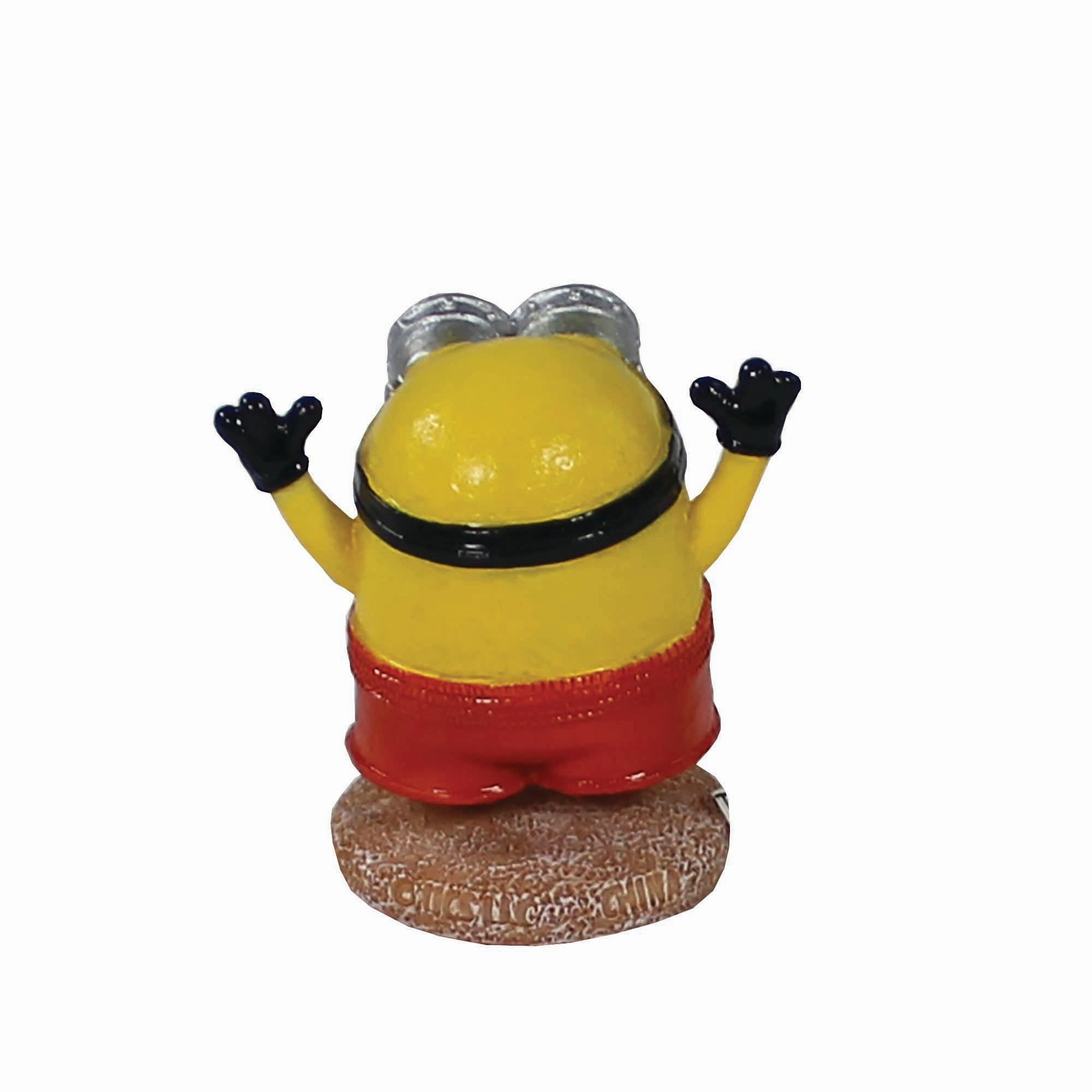 Penn-Plax Minions Officially Licensed Fish Tank and Aquarium Ornament – Beach Buddy Bob - Small