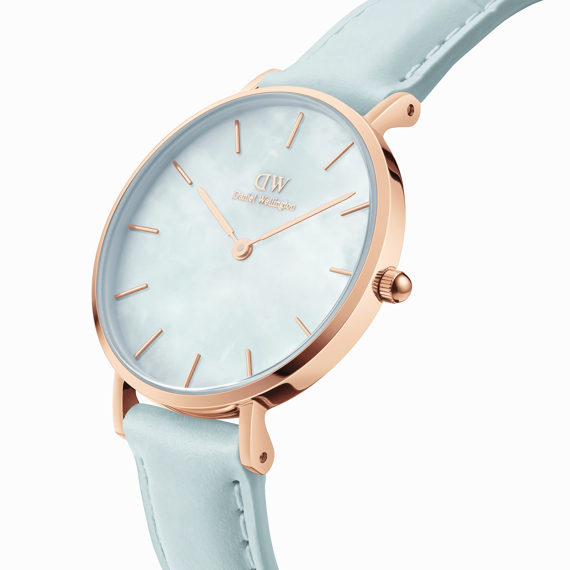 Petite Bluebell Rose Gold